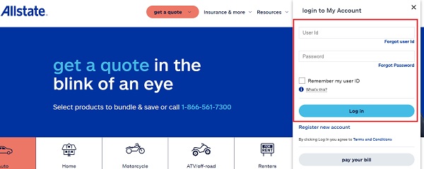 Allstate Flood Insurance Login