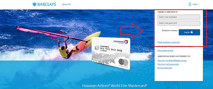
Barclays US Hawaiian Airlines Credit Card Login
